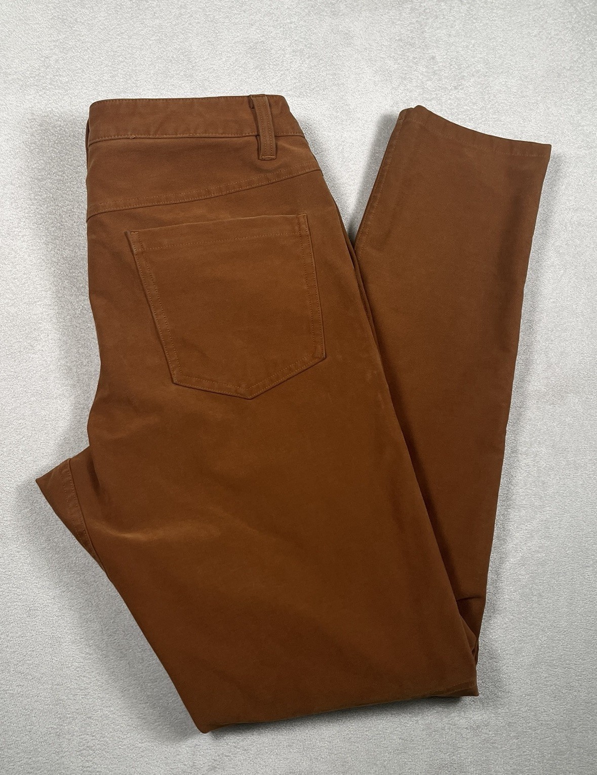 Lululemon ABC Pant Slim 30x31 Utilitech 5 Pocket Burnt Caramel Mens M5ABNS
