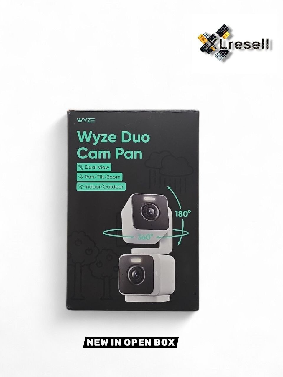 WYZE Duo Cam Pan Indoor/Outdoor IP65 2K 360° Pan/Tilt Smart Home Security Camera WYZE Duo Cam Pan Indoor/Outdoor IP65 2K 360° Pan/Tilt Smart Home Security Camera