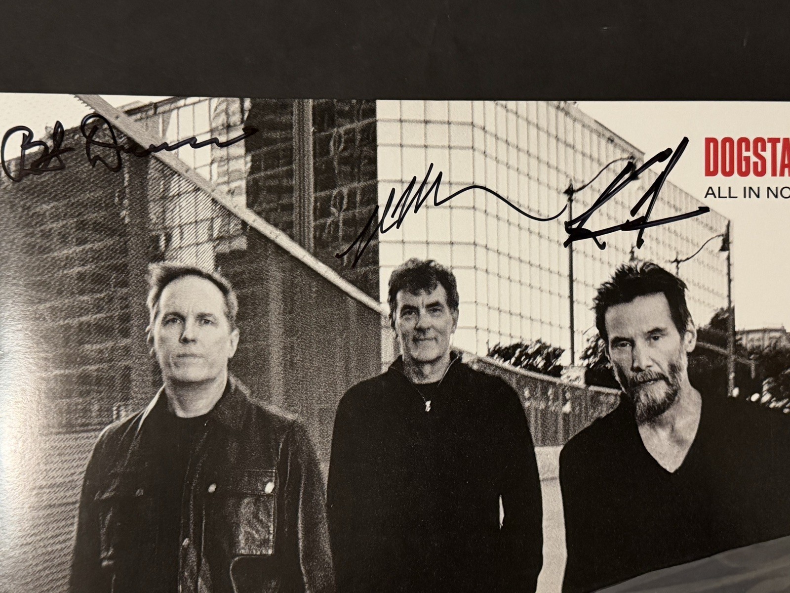 Keanu Reeves Signed Dogstar “All In Now” Red Marble Vinyl Sold Out In Hand 