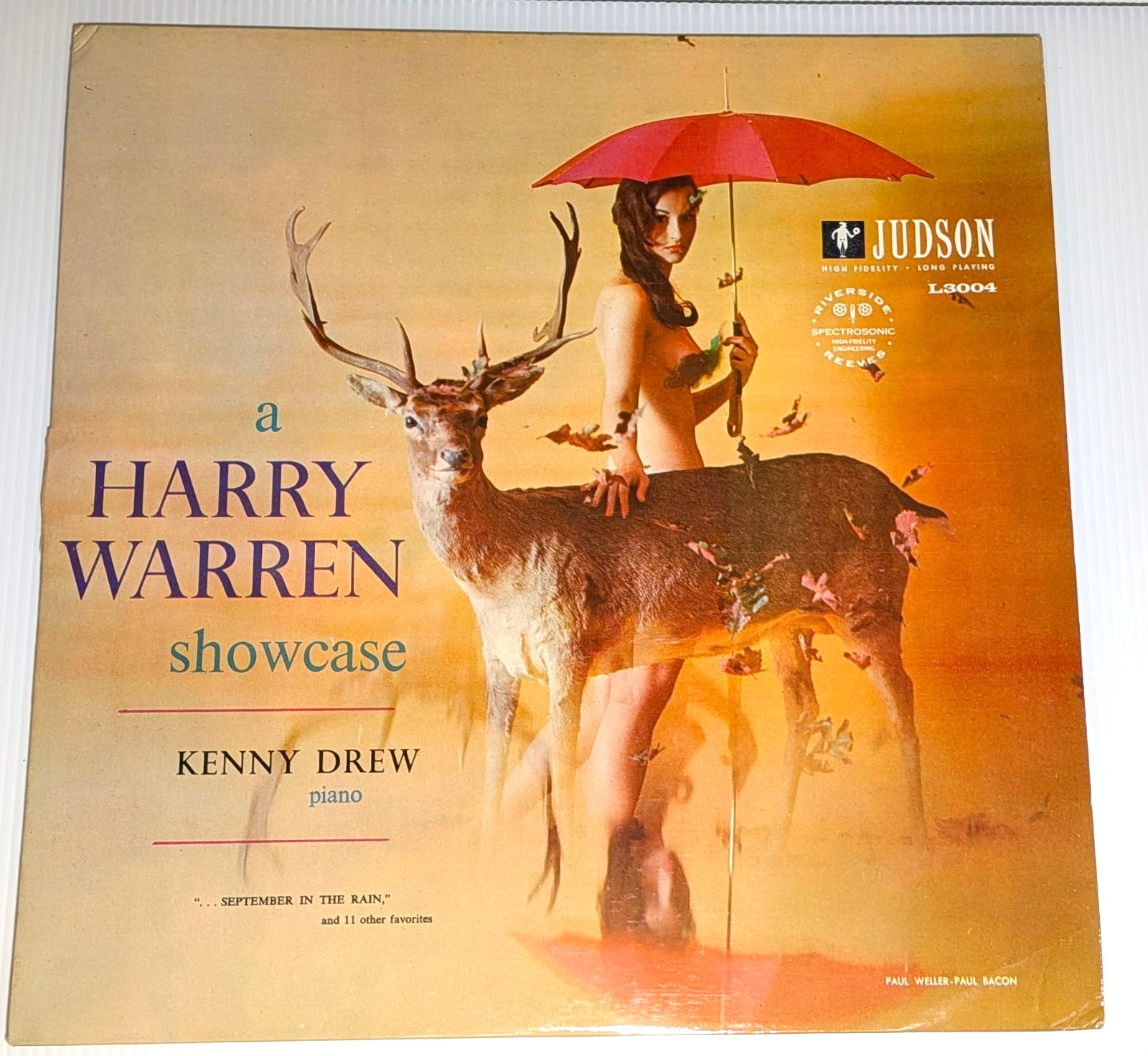 Kenny Drew Harry Warren Showcase 1957 US Orig Judson L3004 Deep G ( Riverside) Kenny Drew Harry Warren Showcase 1957 US Orig Judson L3004 Deep G ( Riverside)