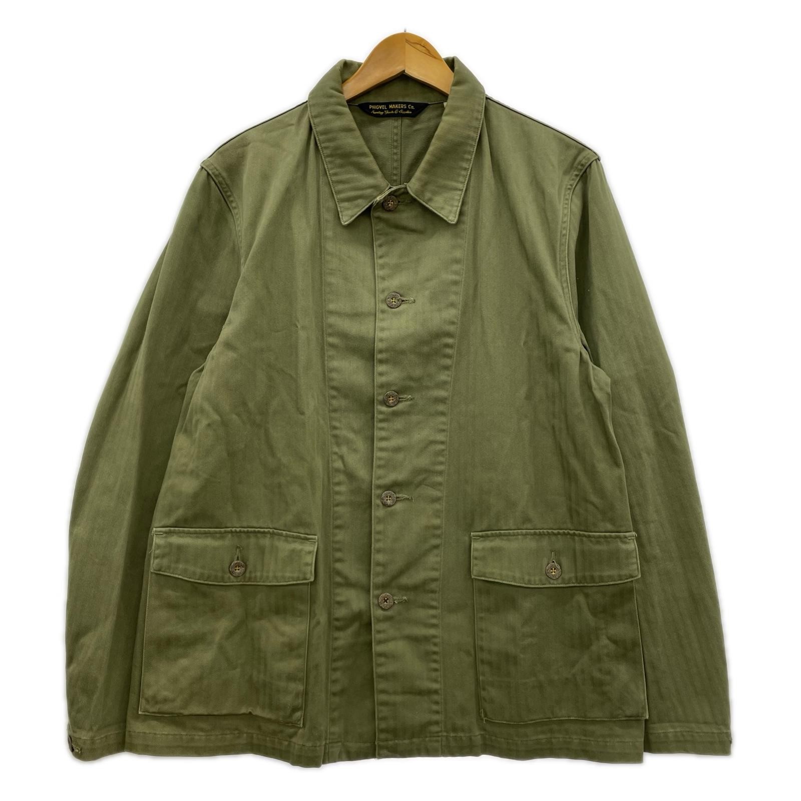 PHIGVEL MAKERS & Co.Jacket size38/khaki made in japan