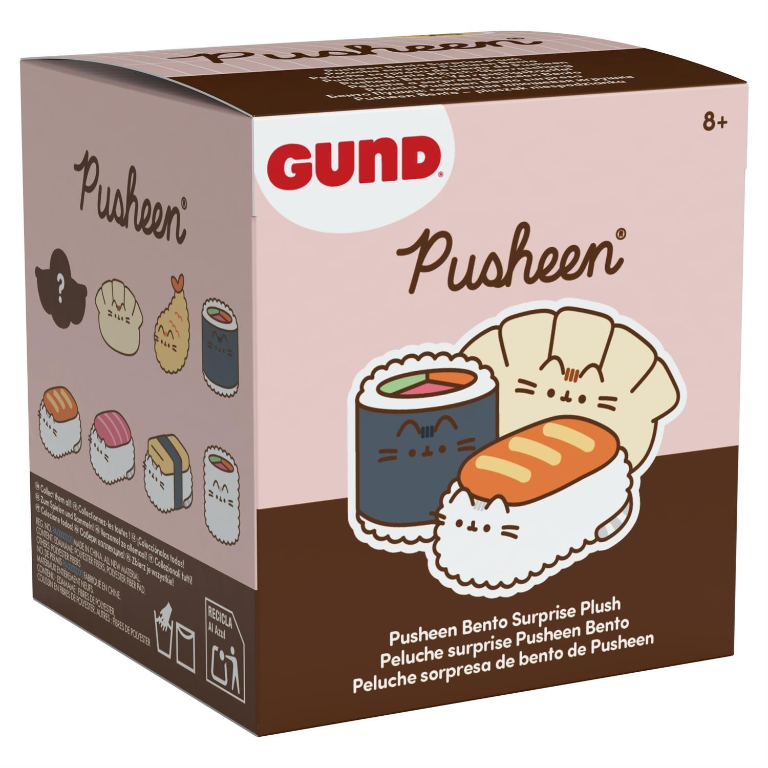 Pusheen Bento Surprise Plush Series #25 Mystery Box, 3” (1 of 8 Random Styles)