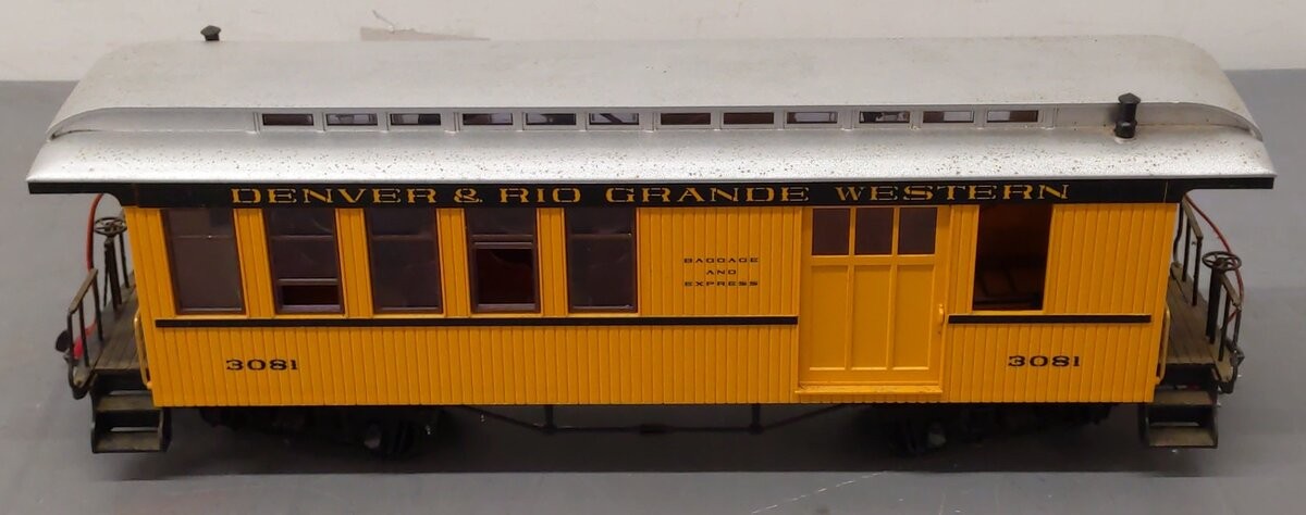 LGB 3081 G Scale Denver & Rio Grande Western Combine Passenger Car