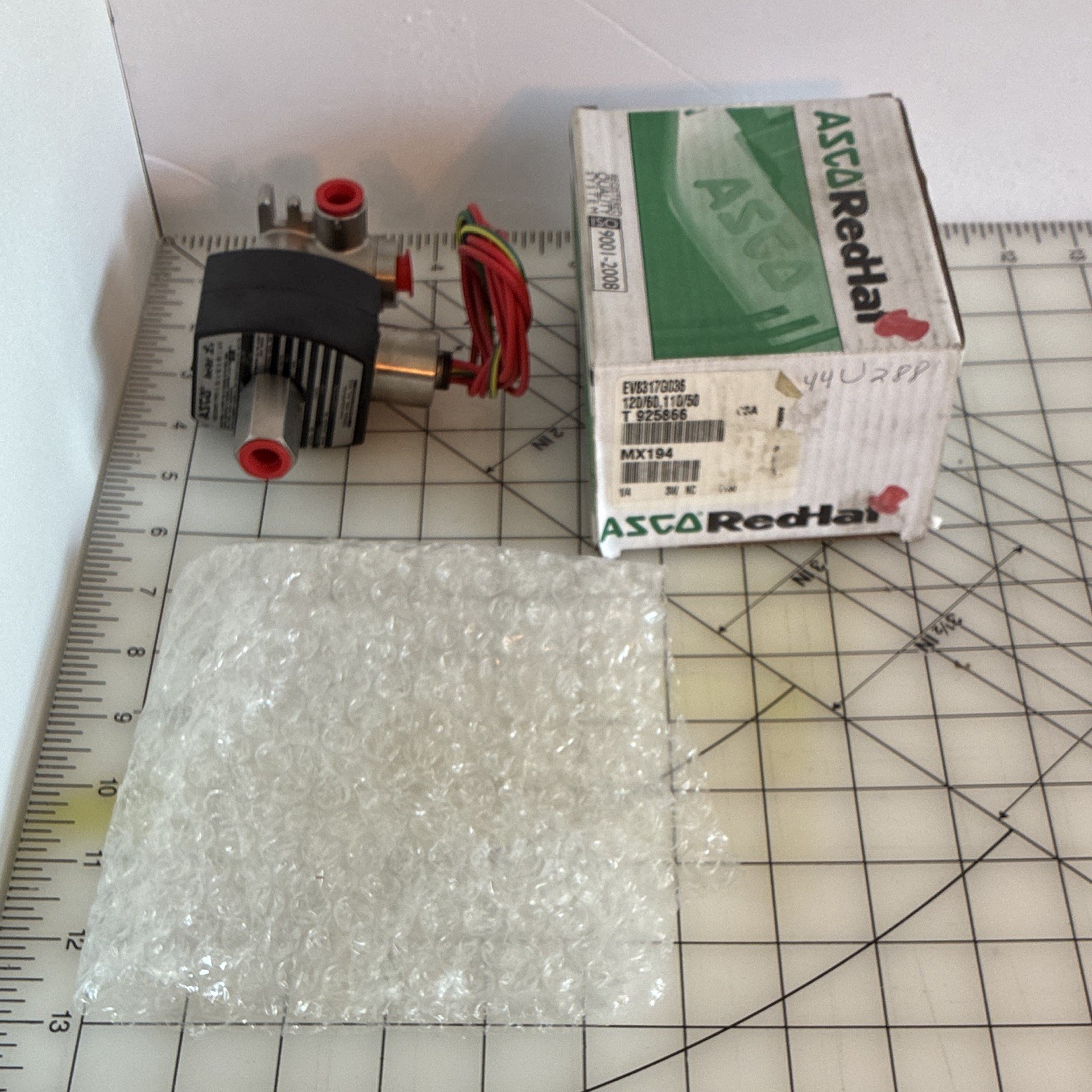 ASCO RedHat Electric 3-Way/2-Position Solenoid Valve EV8317G036
