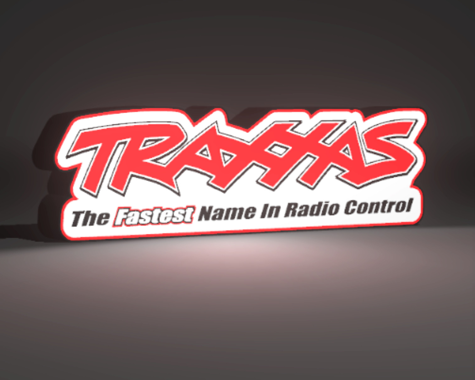 TRAXXAS 12V LED LIGHT BOX SIGN LARGE 14.7\