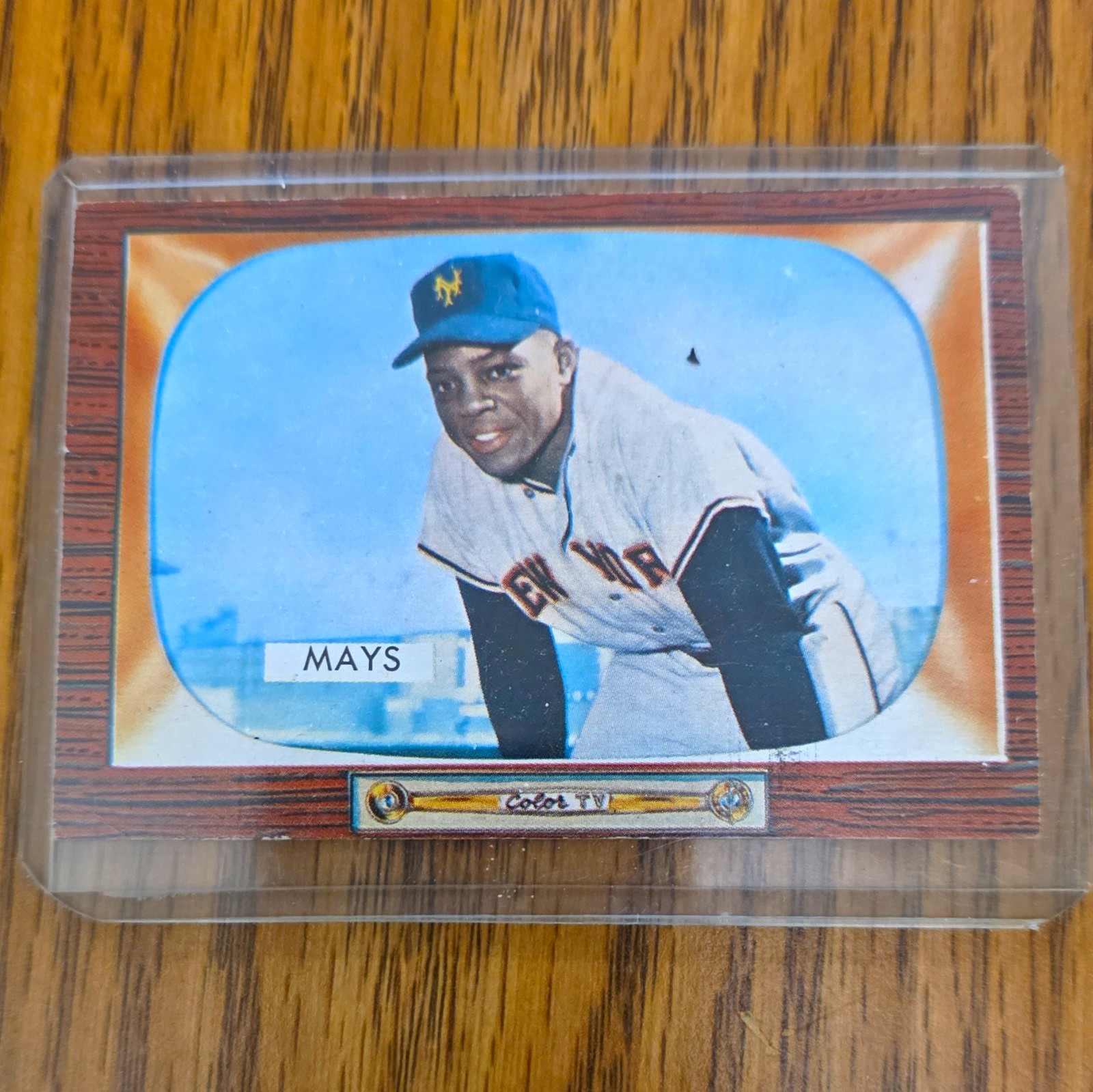 Topps 1955 Topps Willie Mays #184 New York Giants Baseball Trading Card