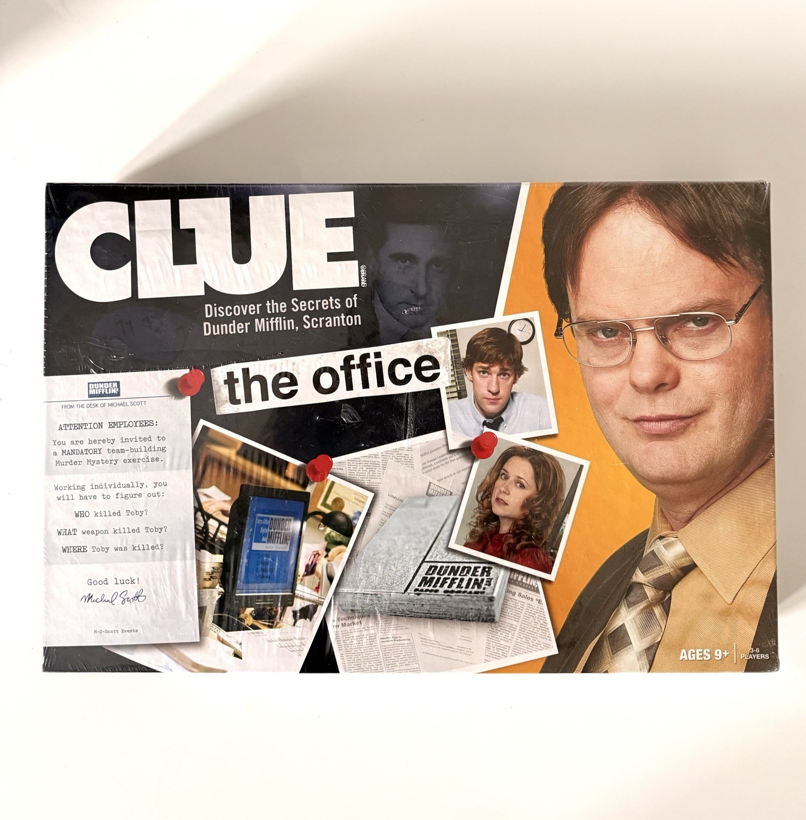 Clue The Office Edition Exclusive Board Game Brand New Clue The Office Edition Exclusive Board Game Brand New