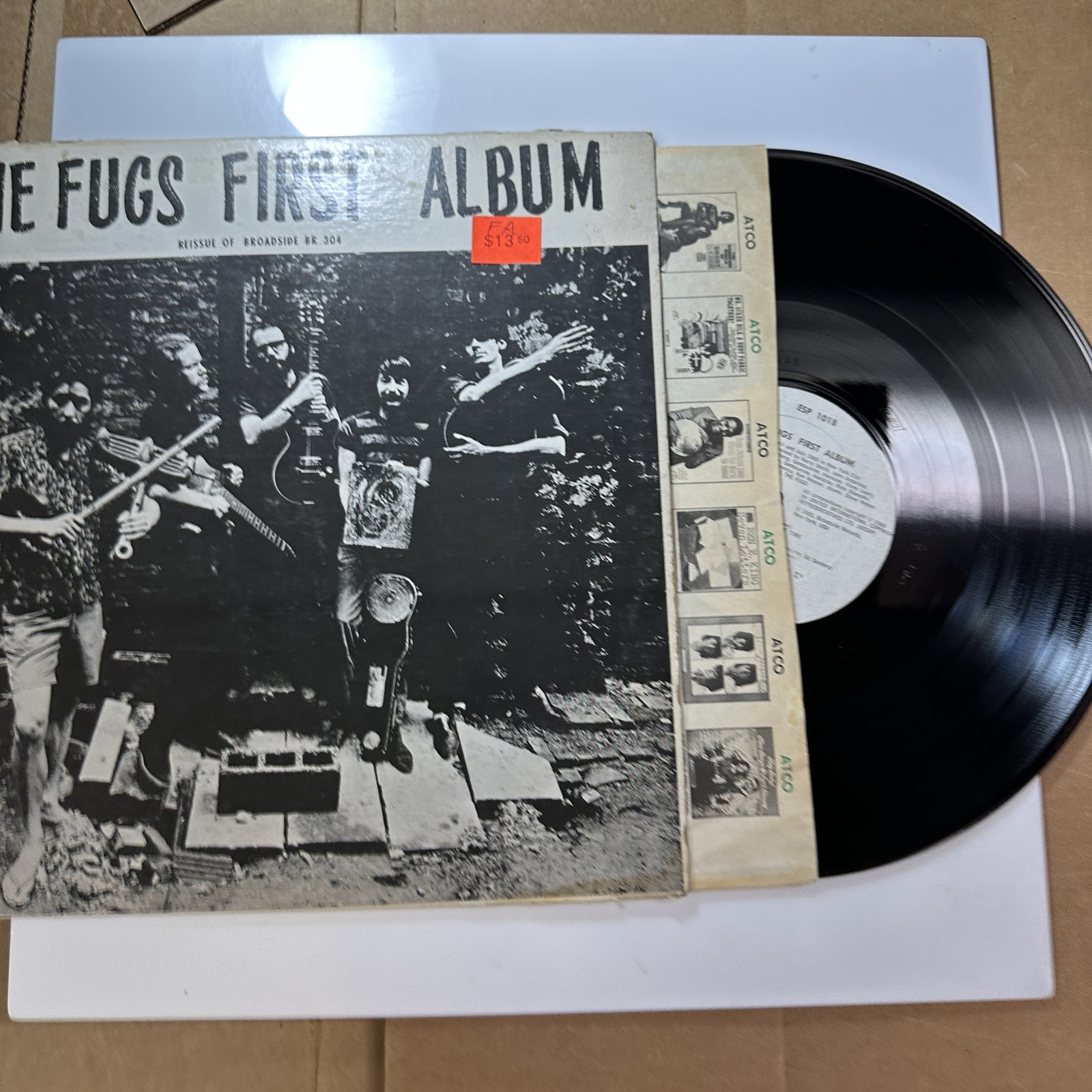 The Fugs First Album LP Vinyl Record The Fugs Psychedelic Rock ESP Disk\' Stereo
