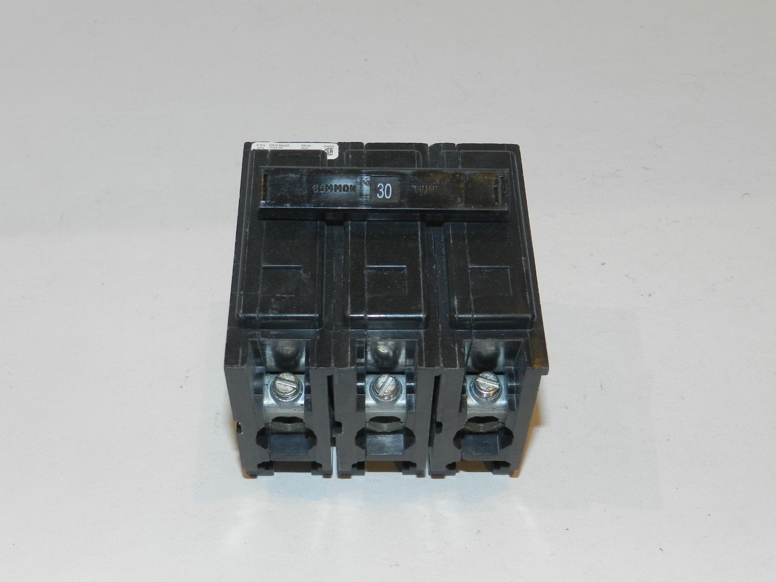 Eaton Cutler Hammer Westinghouse BAB3030H Circuit Breaker 3 Pole 30 Amp NEW