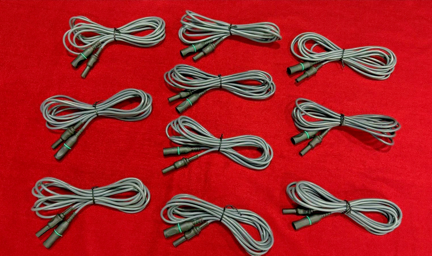 Laparoscopic Martin Type Bipolar Cable Cord 4mm Surgical Instruments - 10 nos.