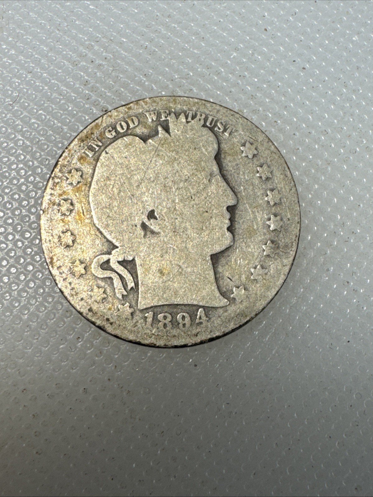 1894 O Barber Quarter SU 1894 O Barber Quarter SU
