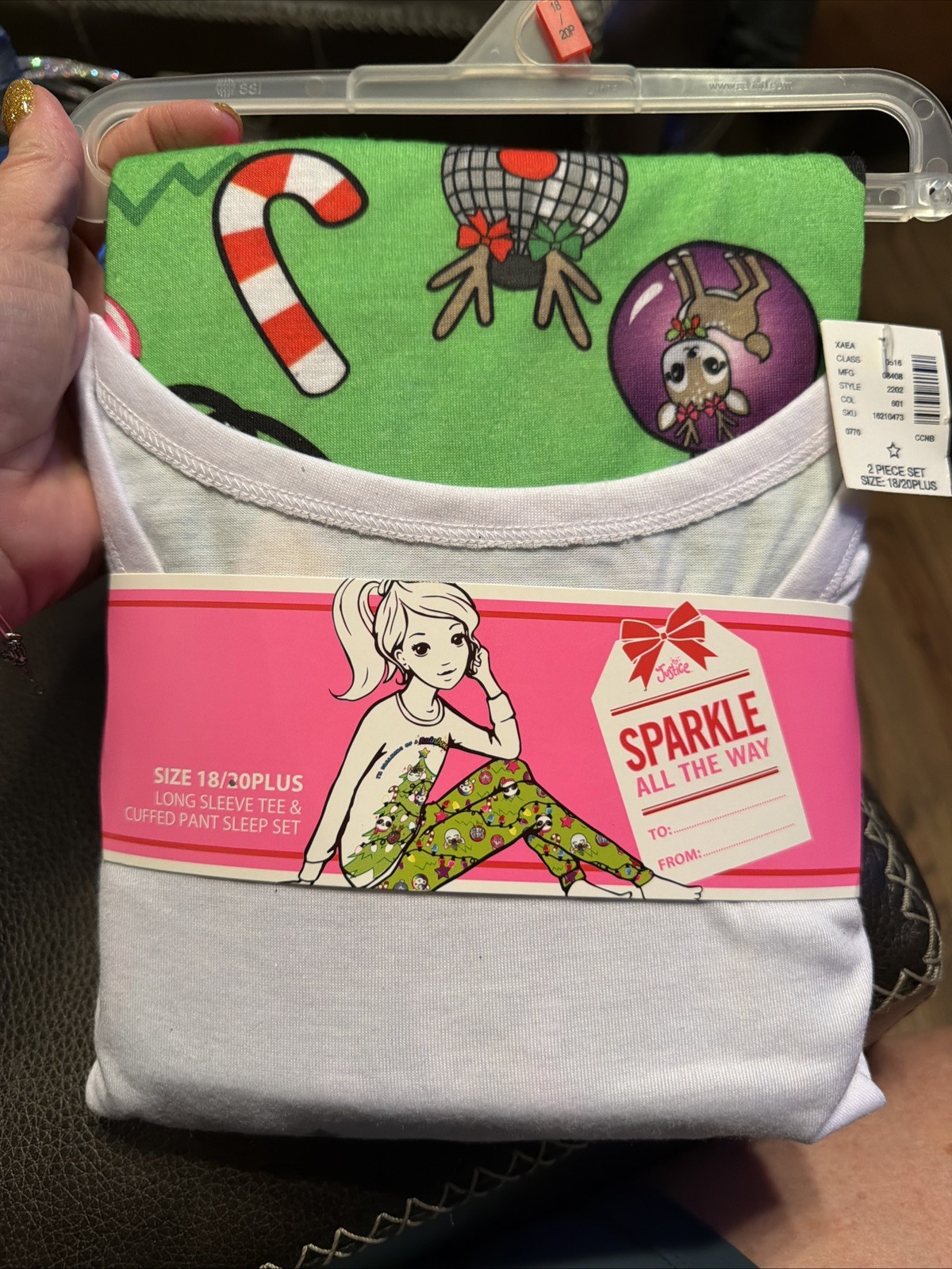 Justice I’m Dreaming of a Rainbow Christmas Pajama Sz 18/20 Plus Girls Justice I’m Dreaming of a Rainbow Christmas Pajama Sz 18/20 Plus Girls