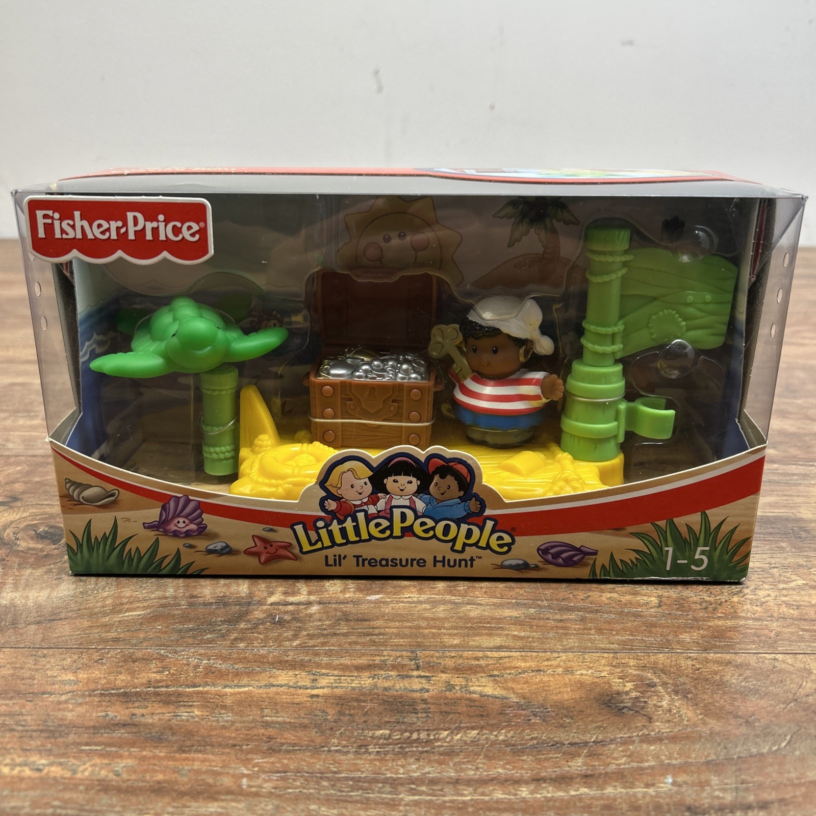 Vintage 2005 Fisher-Price Little People Lil\' Treasure Hunt New in Box J4421