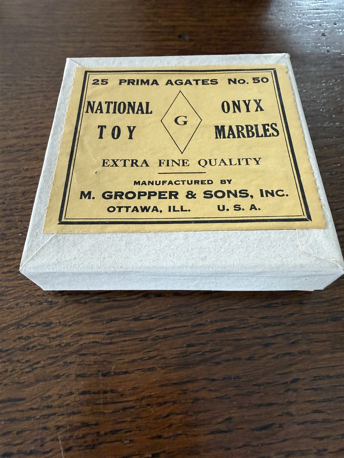 4 VINTAGE PELTIER GROPPER & SONS JOBBER BOXES NATIONAL TOY ONYX MARBLES OTTAWA 4 VINTAGE PELTIER GROPPER & SONS JOBBER BOXES NATIONAL TOY ONYX MARBLES OTTAWA