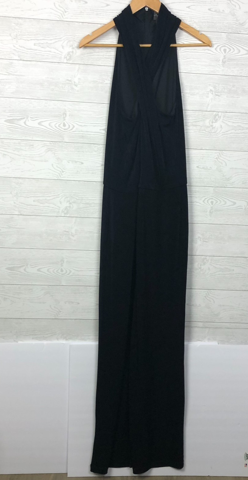 Travelers by Chico\'s Women\'s Size 2/Large Sleeveless Jumpsuit Slinky Knit Black