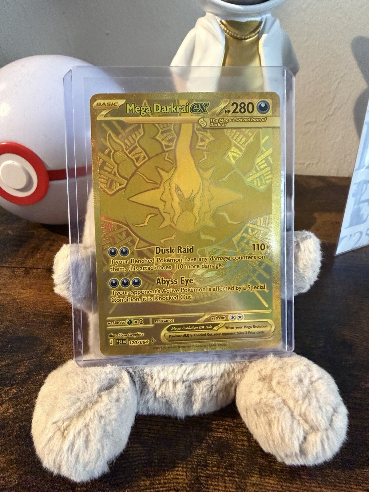 Mega Darkrai ex 120/084 Mega Hyper Rare