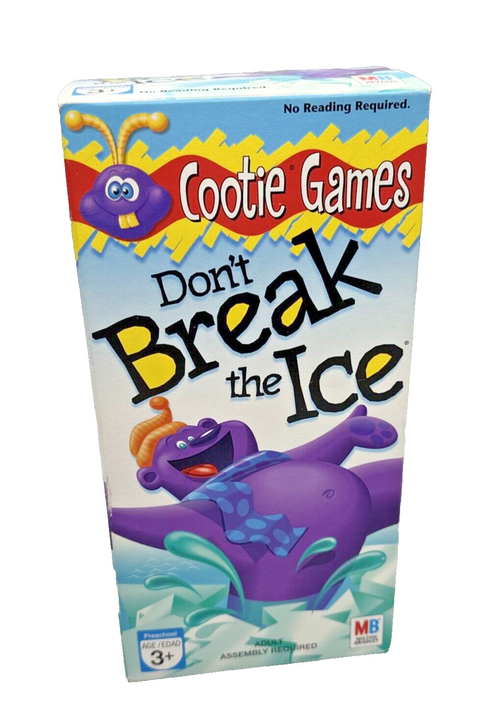 Vintage 1999 Hasbro Don\'t Break the Ice Board Game Cootie MB NEW SEALED
