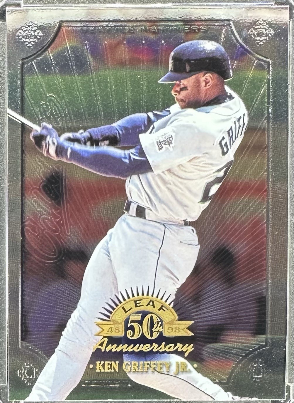 1998 Donruss Collections Leaf #299 Ken Griffey Jr Chrome /4200 Mariners HOF