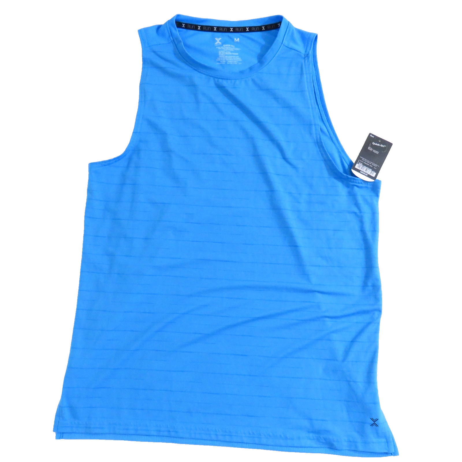 Xersion Quick-Dri Training Active Tank Shirt Mens Medium 12% Spandex NEW