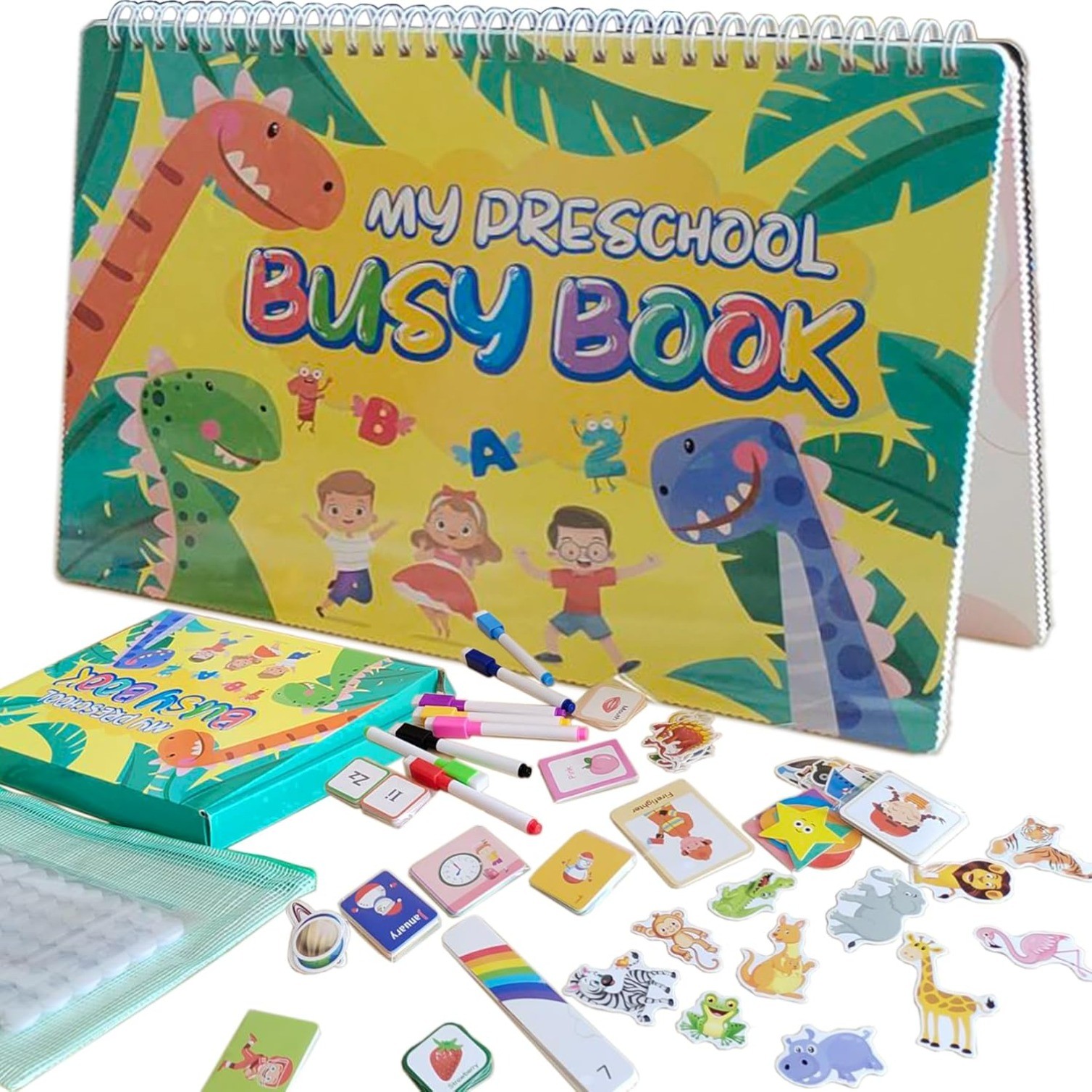 My Preschool Busy Book for 3-8 Years Kids,Preschool Learning Activities Workbook My Preschool Busy Book for 3-8 Years Kids,Preschool Learning Activities Workbook