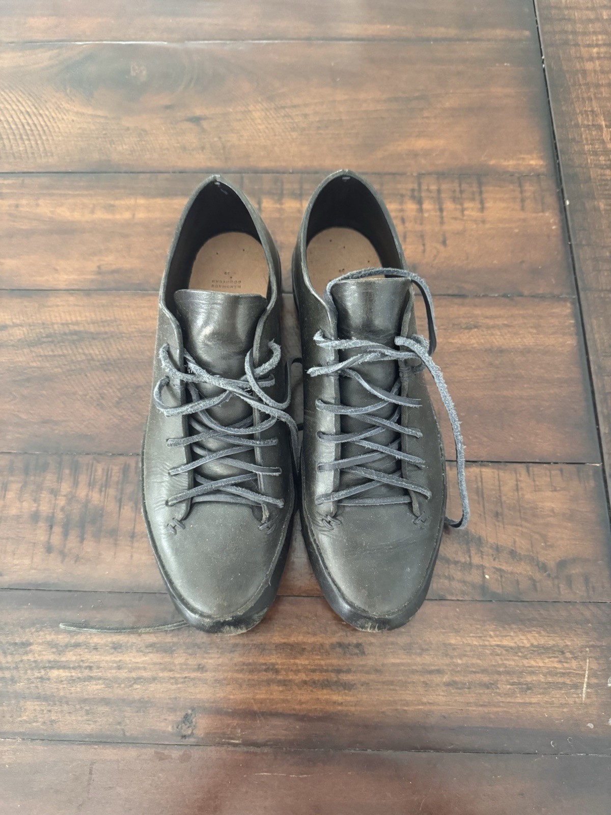FEIT women’s Black Leather Lace-Up FEIT women’s Black Leather Lace-Up