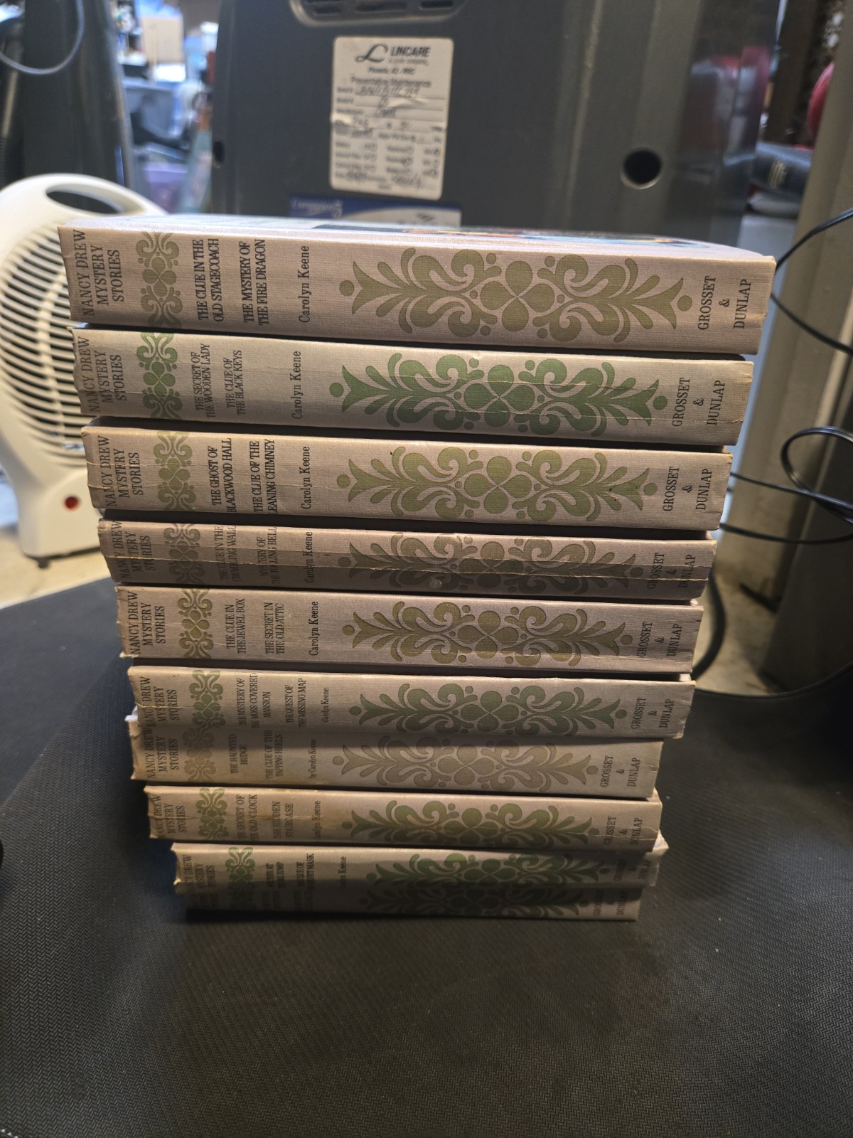 Nancy Drew Books Vintage Lot  Of 10 Hardback 1959-1972 Dual Story Carolyn Keene