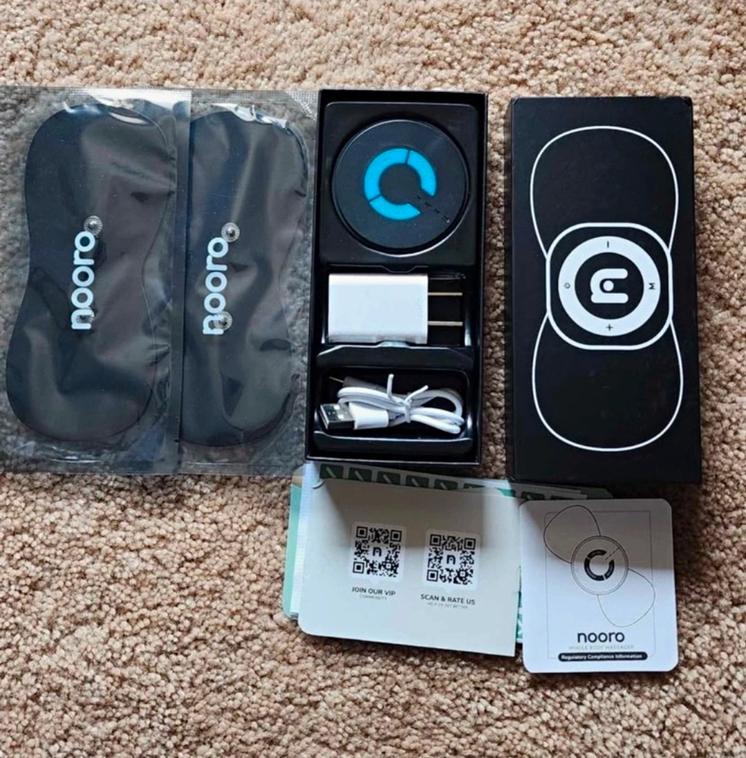 Nooro Wireless Wearable TENS/EMS Unit Whole Body Massager 