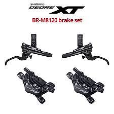 SHIMANO XT BL-M8100 BR-M8120 4 Pistons Disc Ice Tech Hydraulic Brake Set