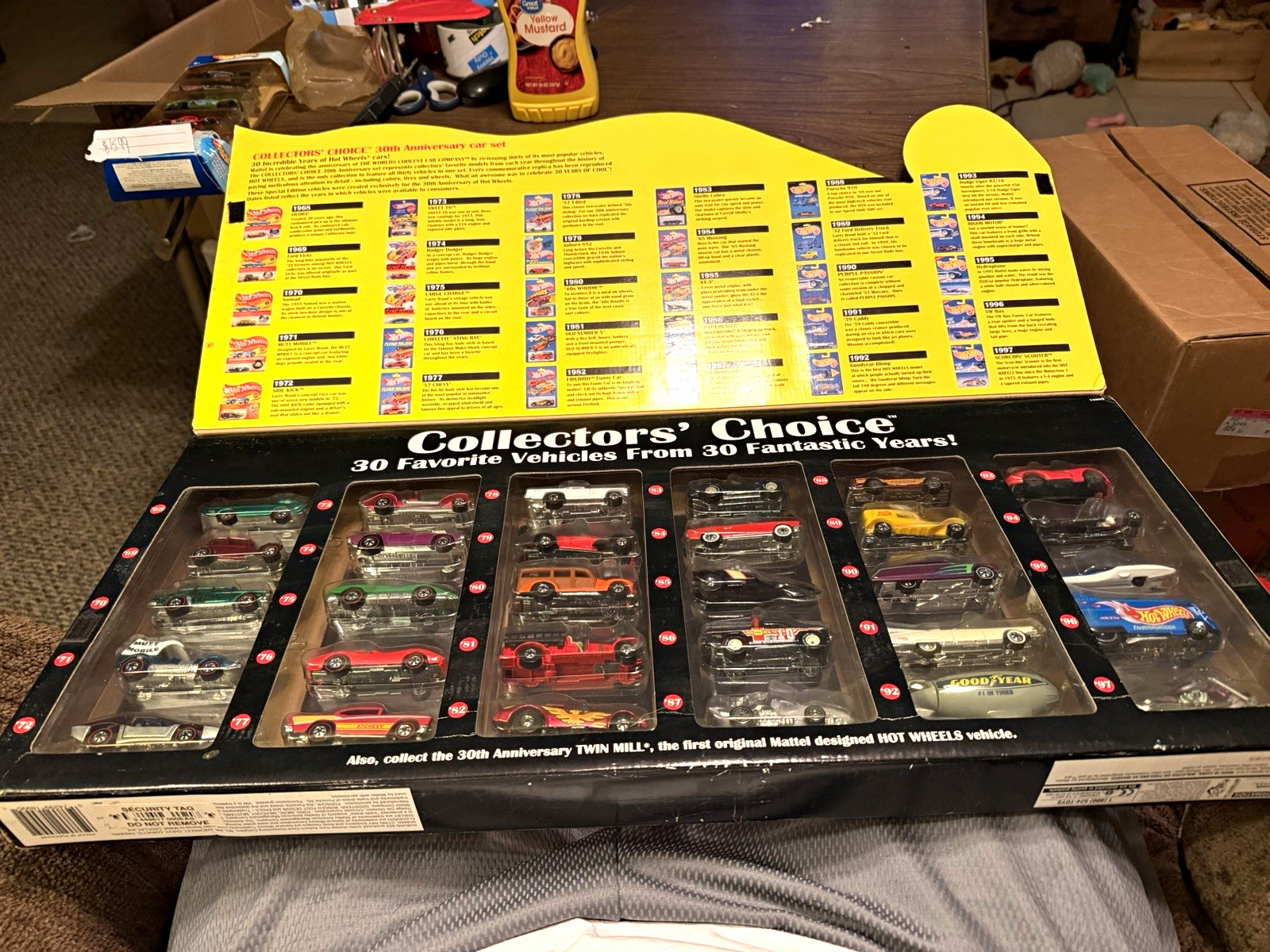Hot Wheels Collectors\' Choice 30th Anniversary 1968-1998 Diecast 1:64 Set