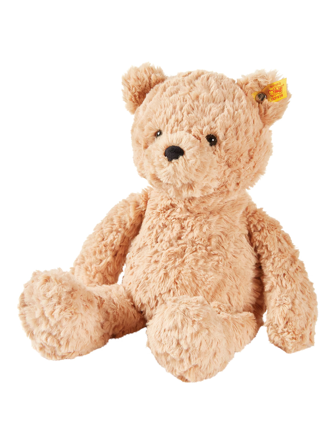 Steiff Jimmy Teddy Bear 12 in Light Brown Plush Soft Cuddly Friends 113505