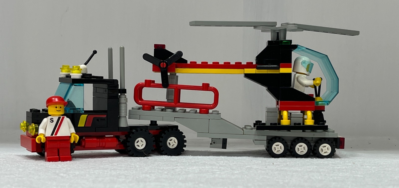 Lego 6357-Stunt Copter \'N Truck-100% complete, instructions and minifigures