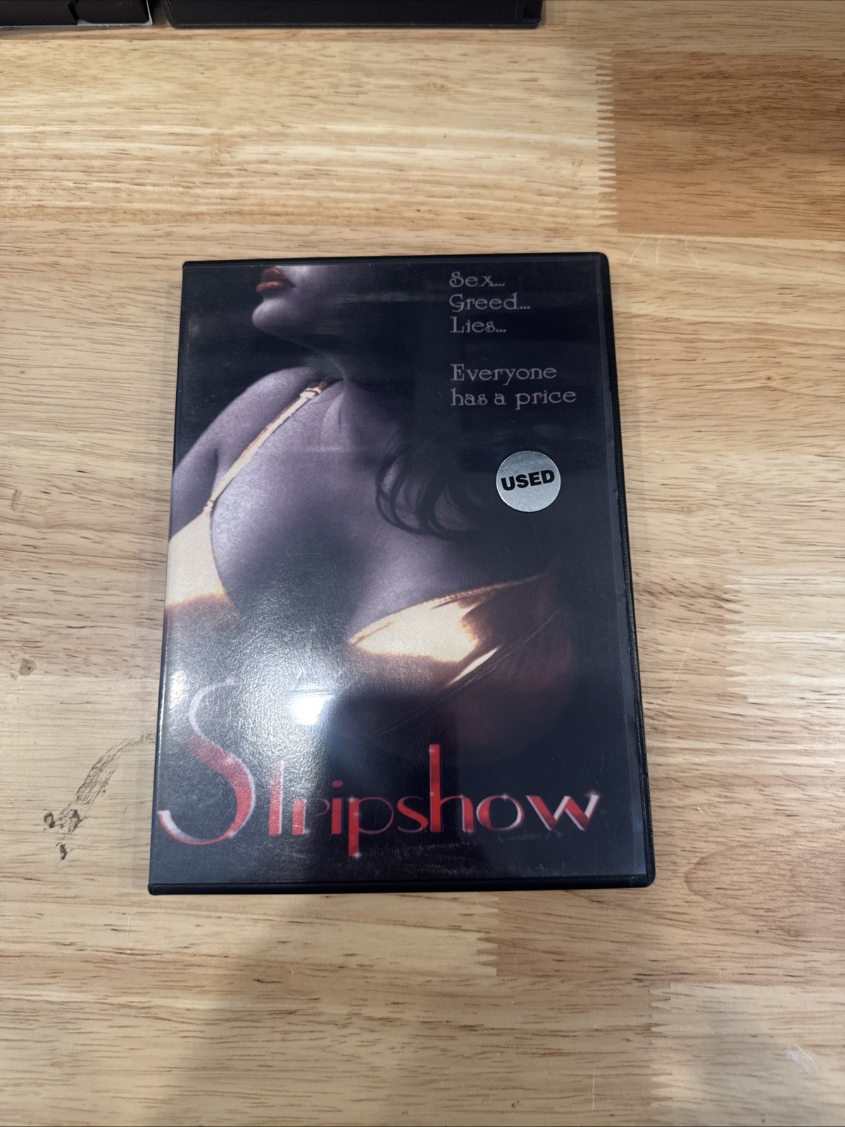 Stripshow RARE OOP DVD Tame McClure, Monique Parent, Gary Dean Orona