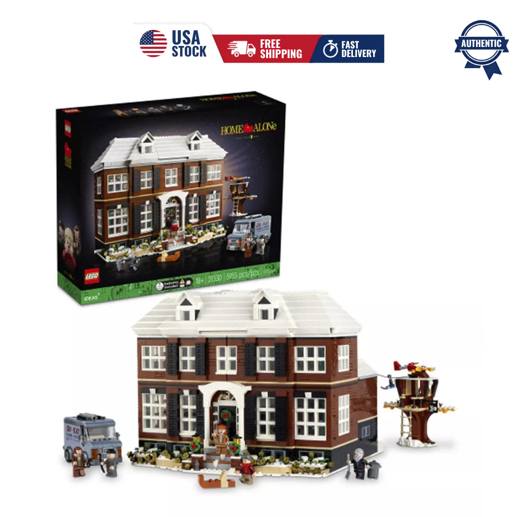 LEGO Ideas Home Alone 21330 Building Set 3957 Pieces 5 Minifigures