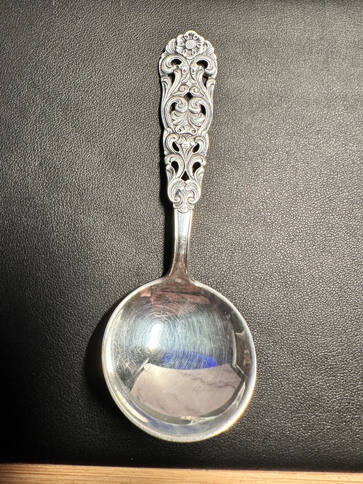 Valdres by Th. Marthinsen Norwegian .830 Silver Cream Soup Spoon Valdres by Th. Marthinsen Norwegian .830 Silver Cream Soup Spoon