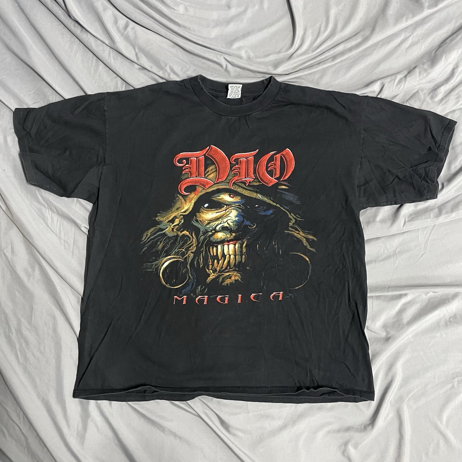 Vintage Y2K Dio Magica Black Heavy Metal Music T Shirt Size XL Cygnus Rock Band Vintage Y2K Dio Magica Black Heavy Metal Music T Shirt Size XL Cygnus Rock Band