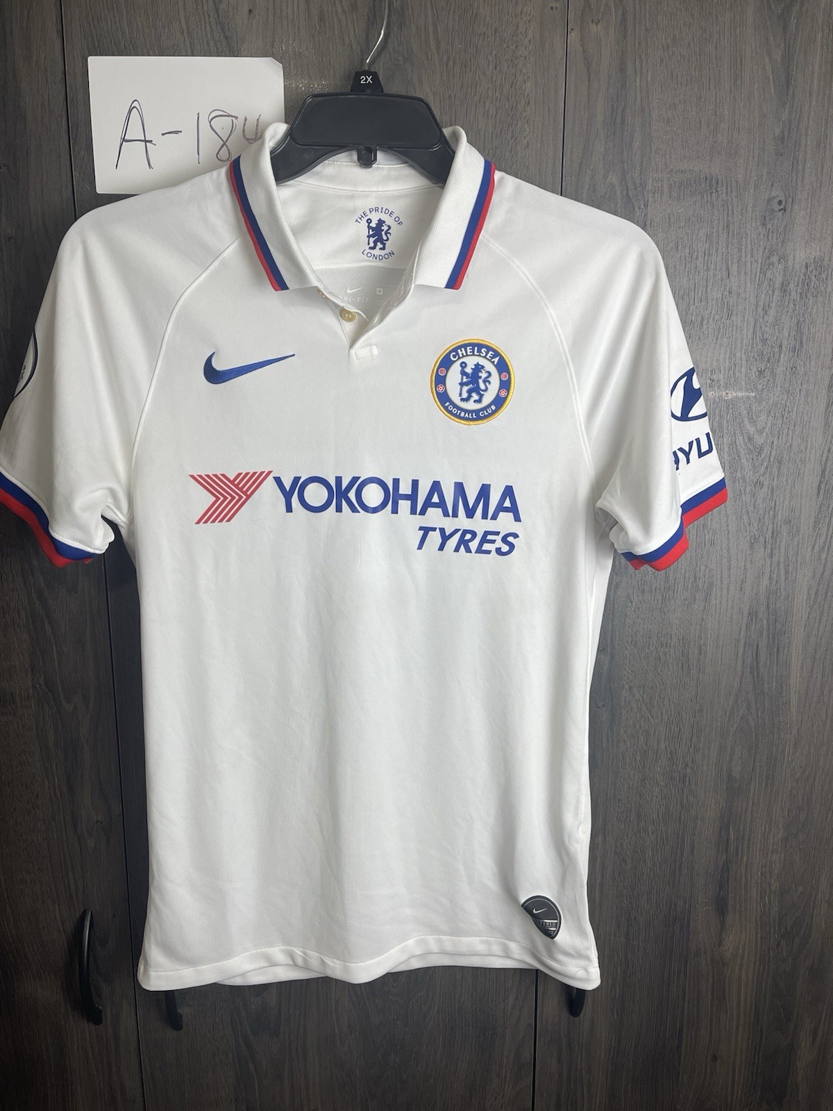 Genuine Nike Chelsea 2019/20 Away Football Shirt Medium AJ5528-101 Pulisic #22