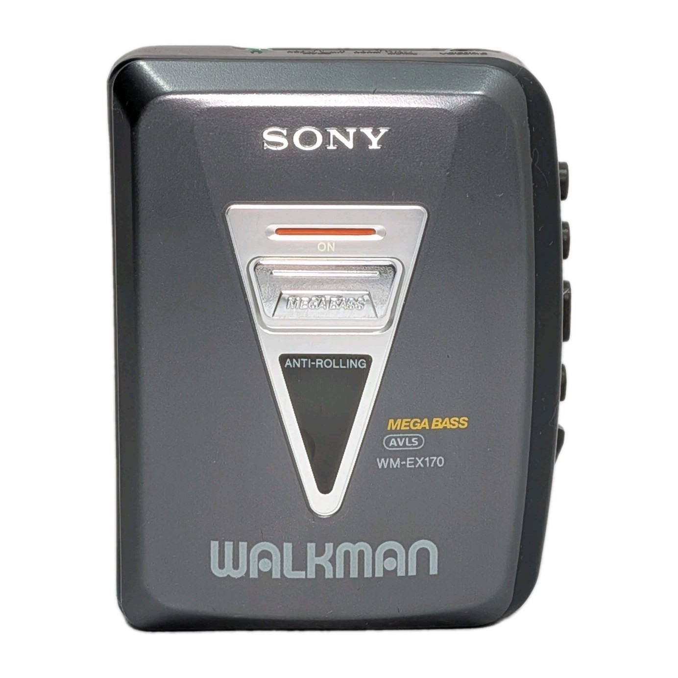 Sony Walkman WM-EX170 Vintage Stereo Cassette Player w/ Clip Tested & Working