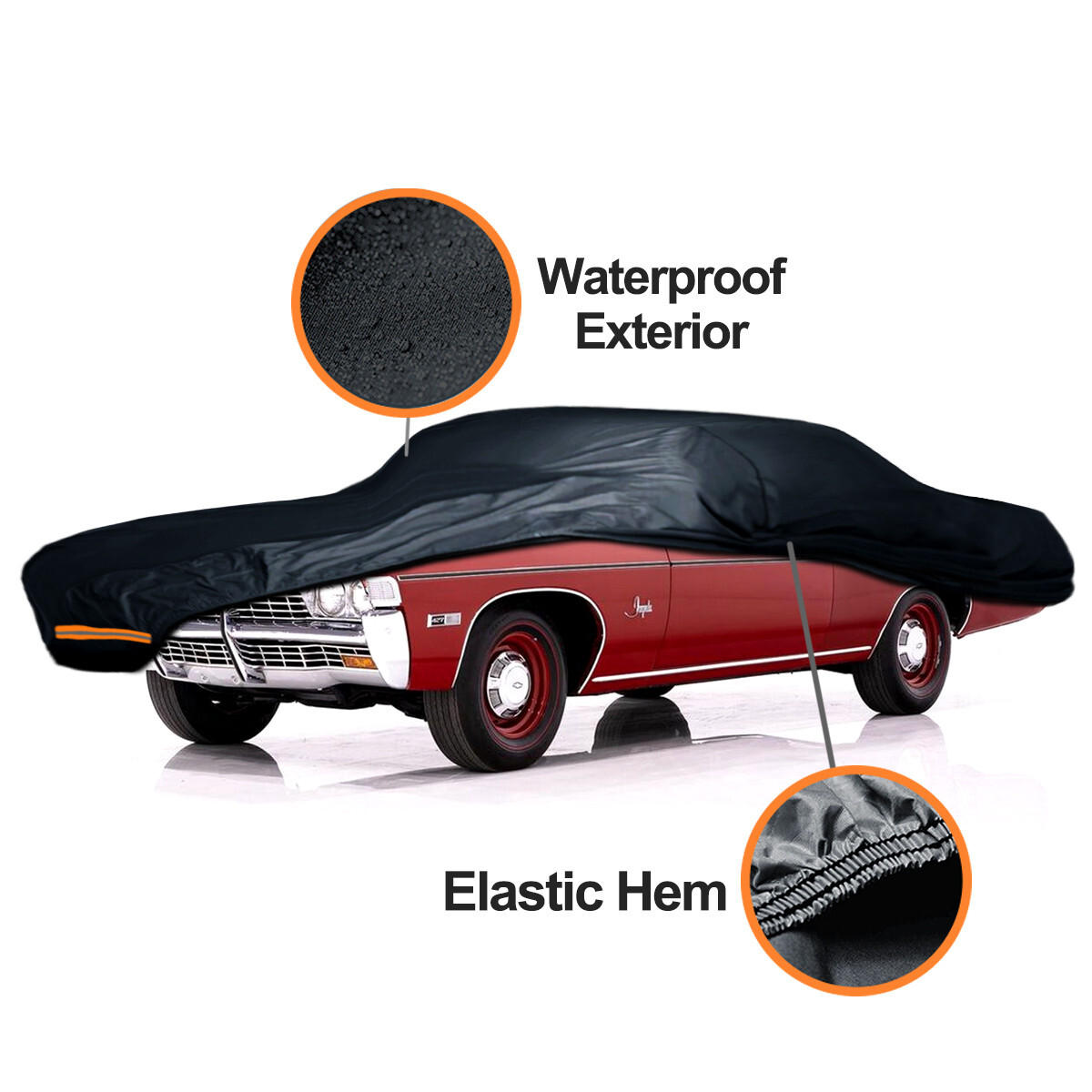 For 1981-1988 Chevy Monte Carlo Custom Car Cover All-Weather Waterproof Outdoor