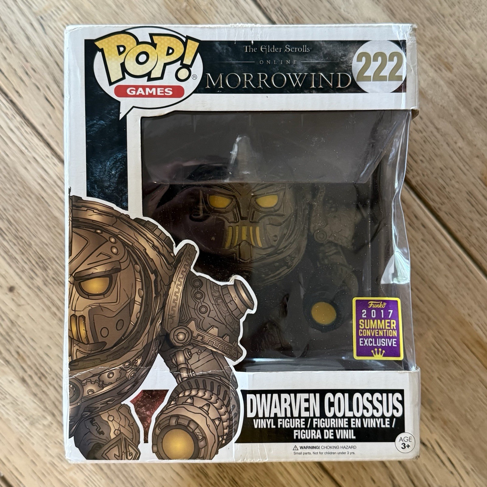 Funko POP Games Elder Scrolls 6 Inch Dwarven Colossus #222 Exclusive - READ Funko POP Games Elder Scrolls 6 Inch Dwarven Colossus #222 Exclusive - READ