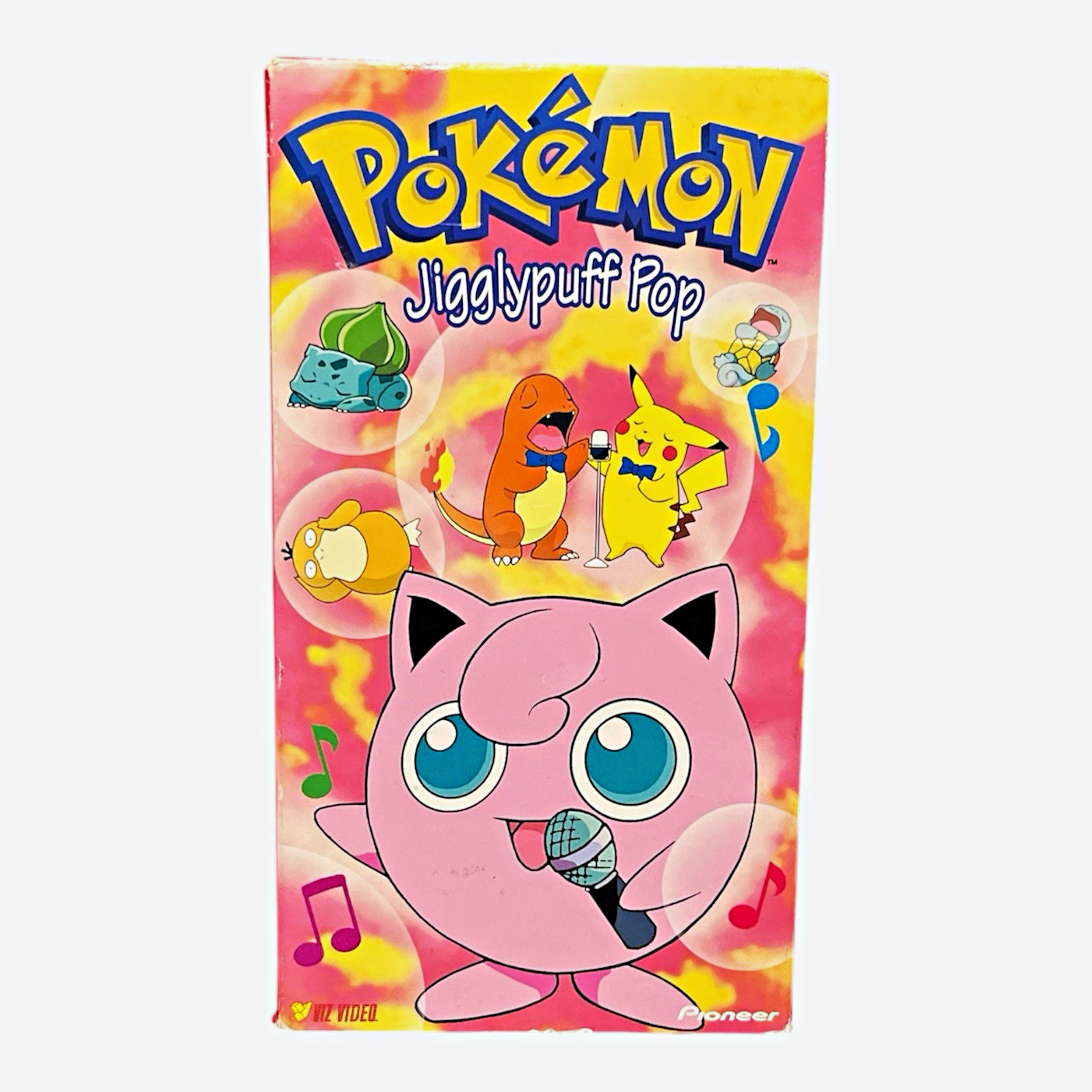 Pioneer Pokémon: Jigglypuff Pop VHS NTSC Full Screen 1999 NR