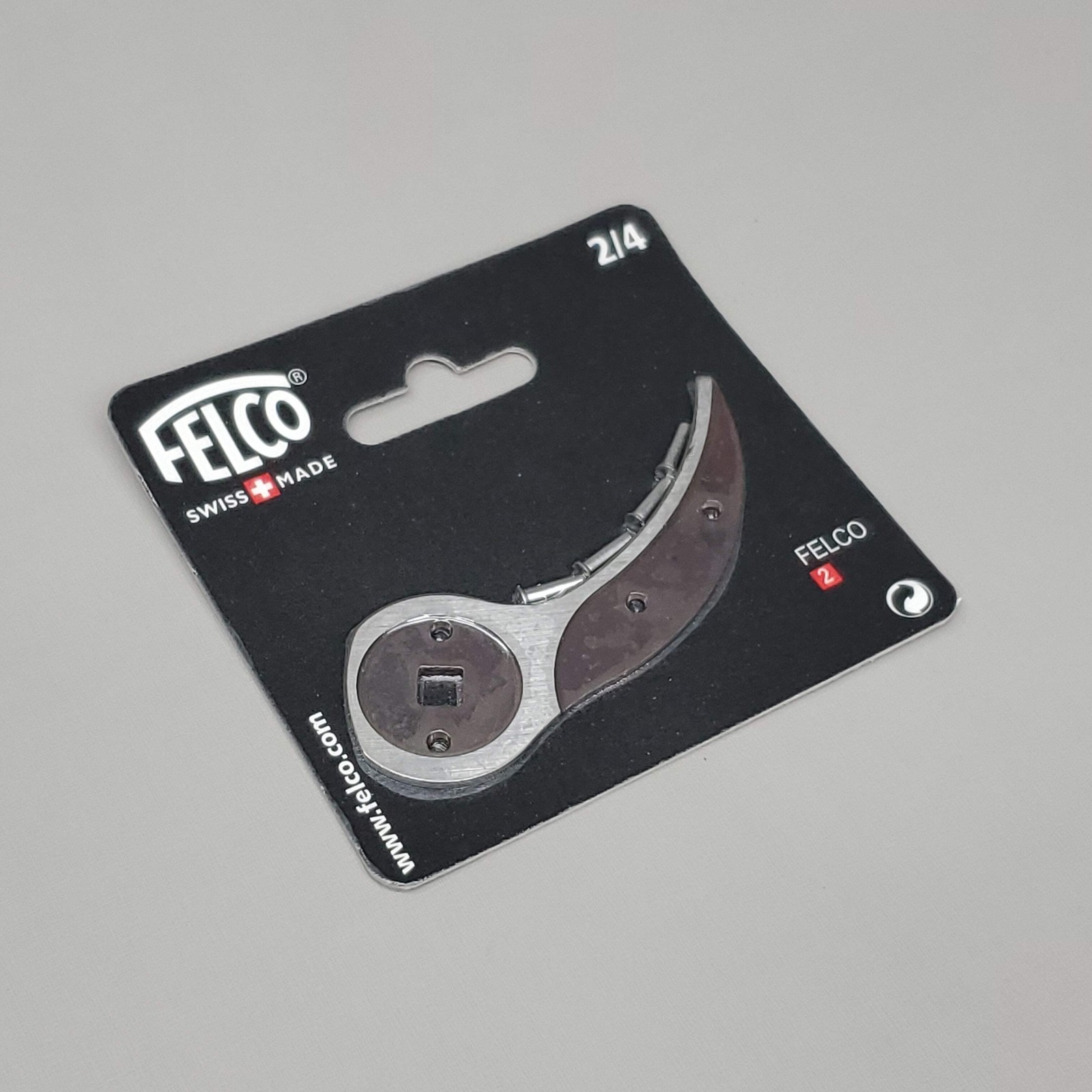 FELCO Swiss Made Pruner Replacement Anvil Blade With Rivets 2/4 (New)