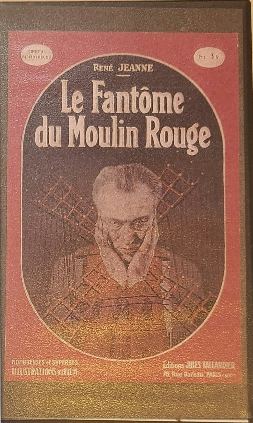 Le Fantome du Moulin Rouge (Vintage VHS, 1925/1999) RARE French silent film