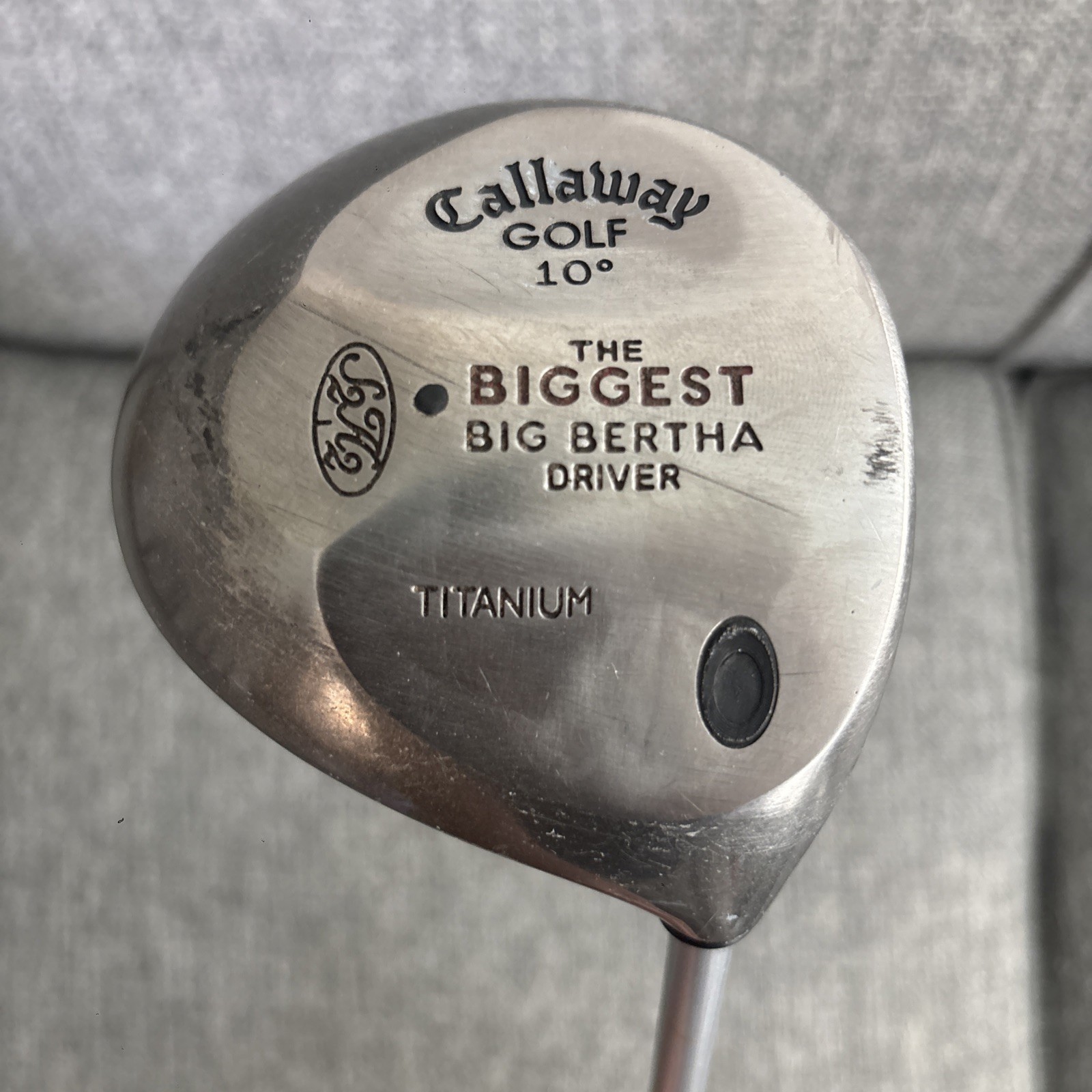 Callaway The Biggest Big Bertha Titanium 10” Driver w/Graphite Shaft-Right Hand Callaway The Biggest Big Bertha Titanium 10” Driver w/Graphite Shaft-Right Hand