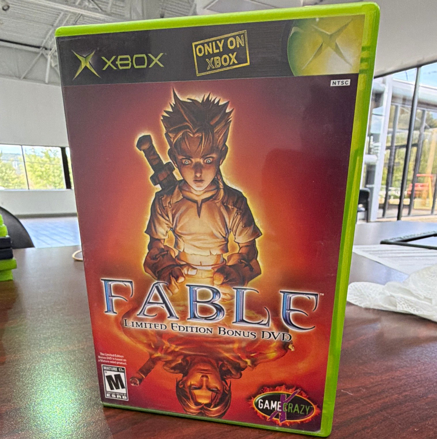 Fable Limited Edition Bonus DVD Microsoft Xbox NTSC-U/C M Role Playing