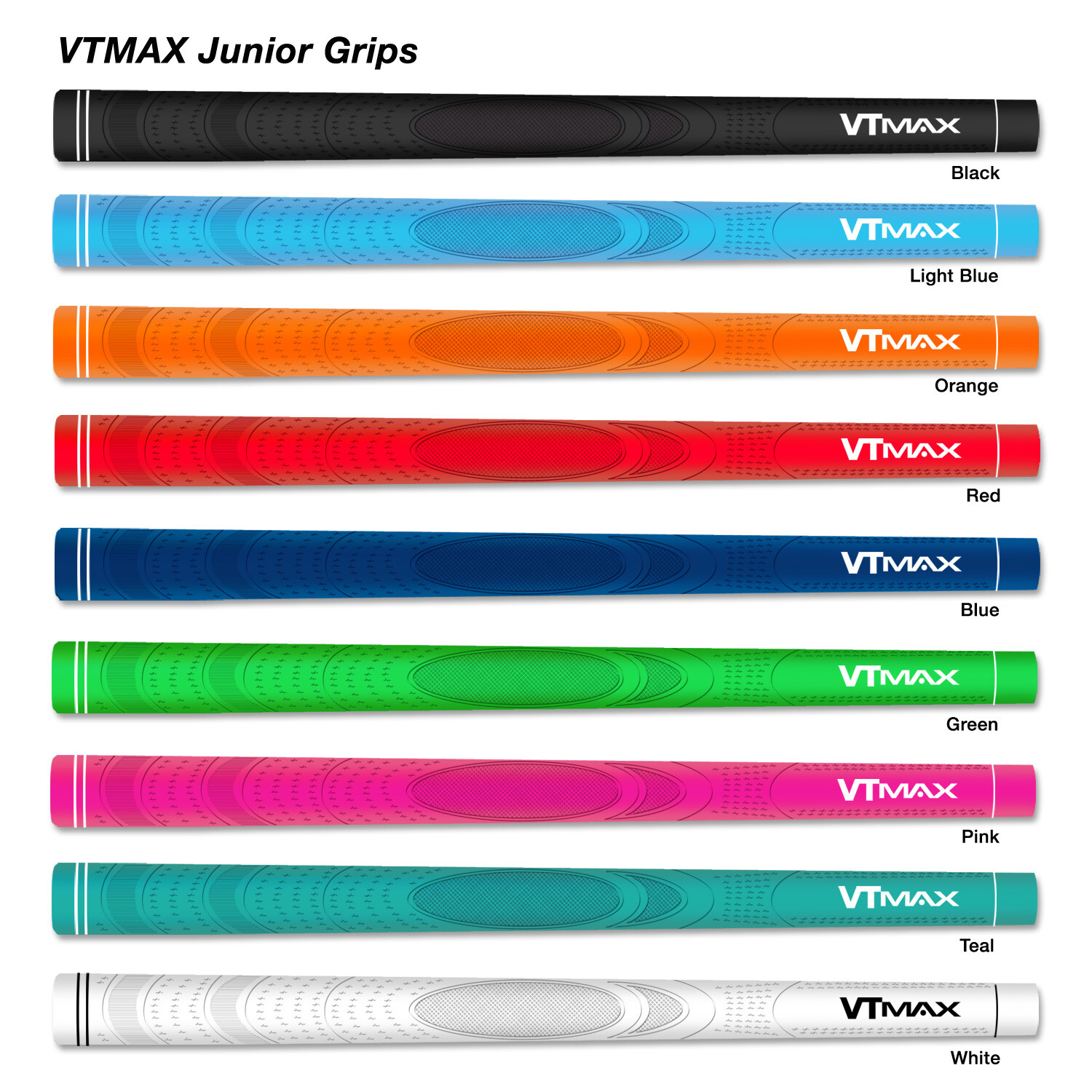 Flynn VTMAX Junior Golf grips / 9 Colors / fits all junior golf brands Flynn VTMAX Junior Golf grips / 9 Colors / fits all junior golf brands