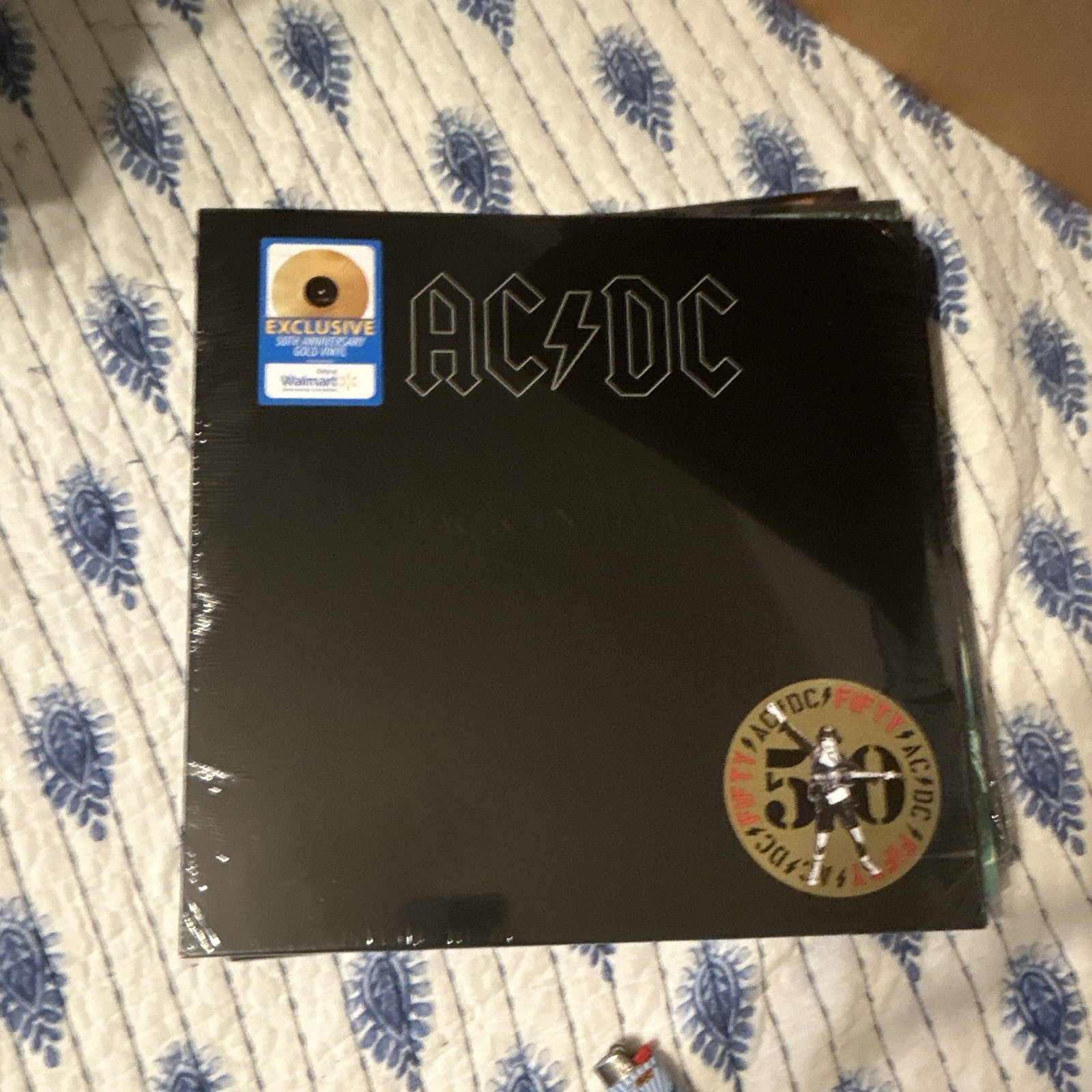 AC/DC 50 Exclusive Black Vinyl LP 12 AC/DC 50 Exclusive Black Vinyl LP 12