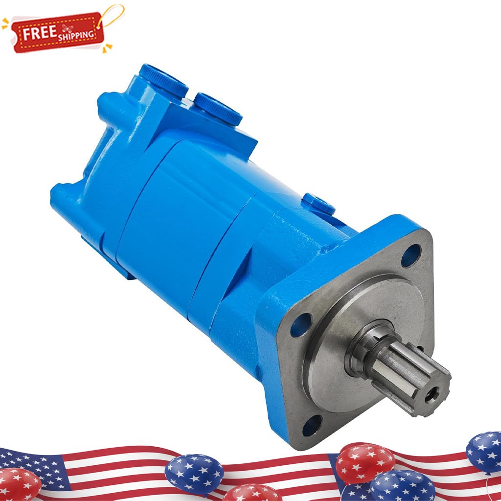 BM5-400 Hydraulic Orbital Motor 4 Hole Fit for AGT ECSSTR072 Skid Steer Tiller BM5-400 Hydraulic Orbital Motor 4 Hole Fit for AGT ECSSTR072 Skid Steer Tiller