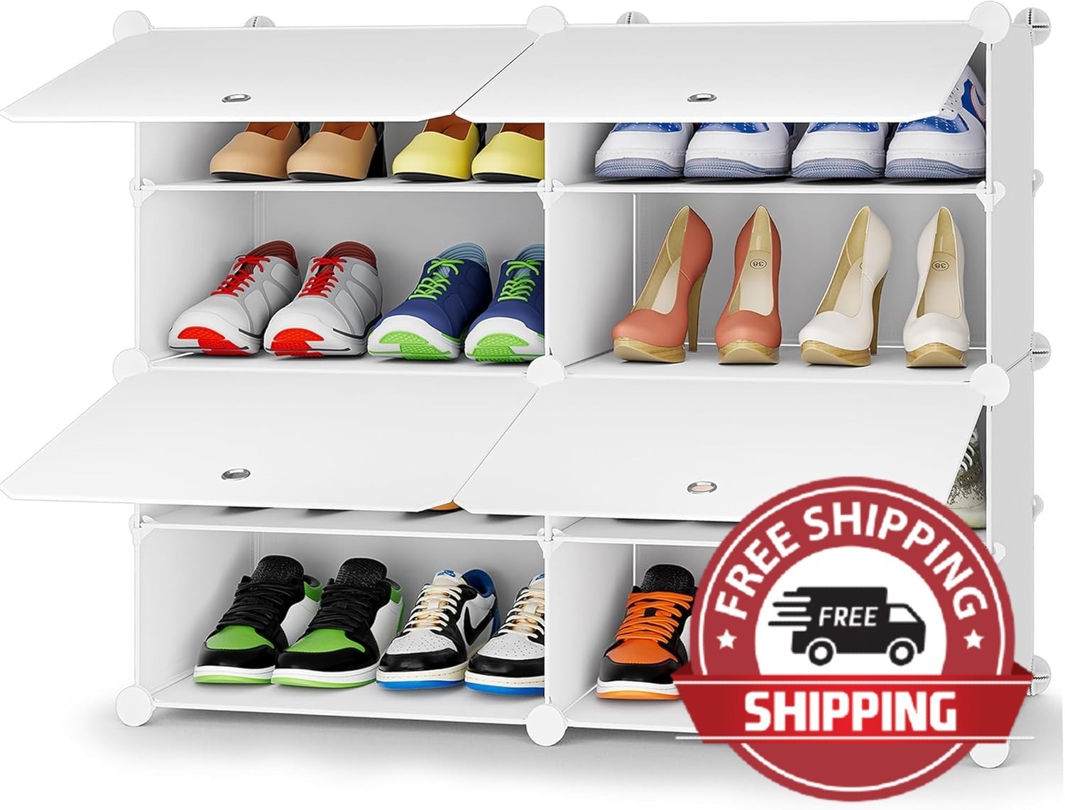Zapateros Organizador 16 Pares Para Cuartos Zapateras Organizer For Shoes Closet