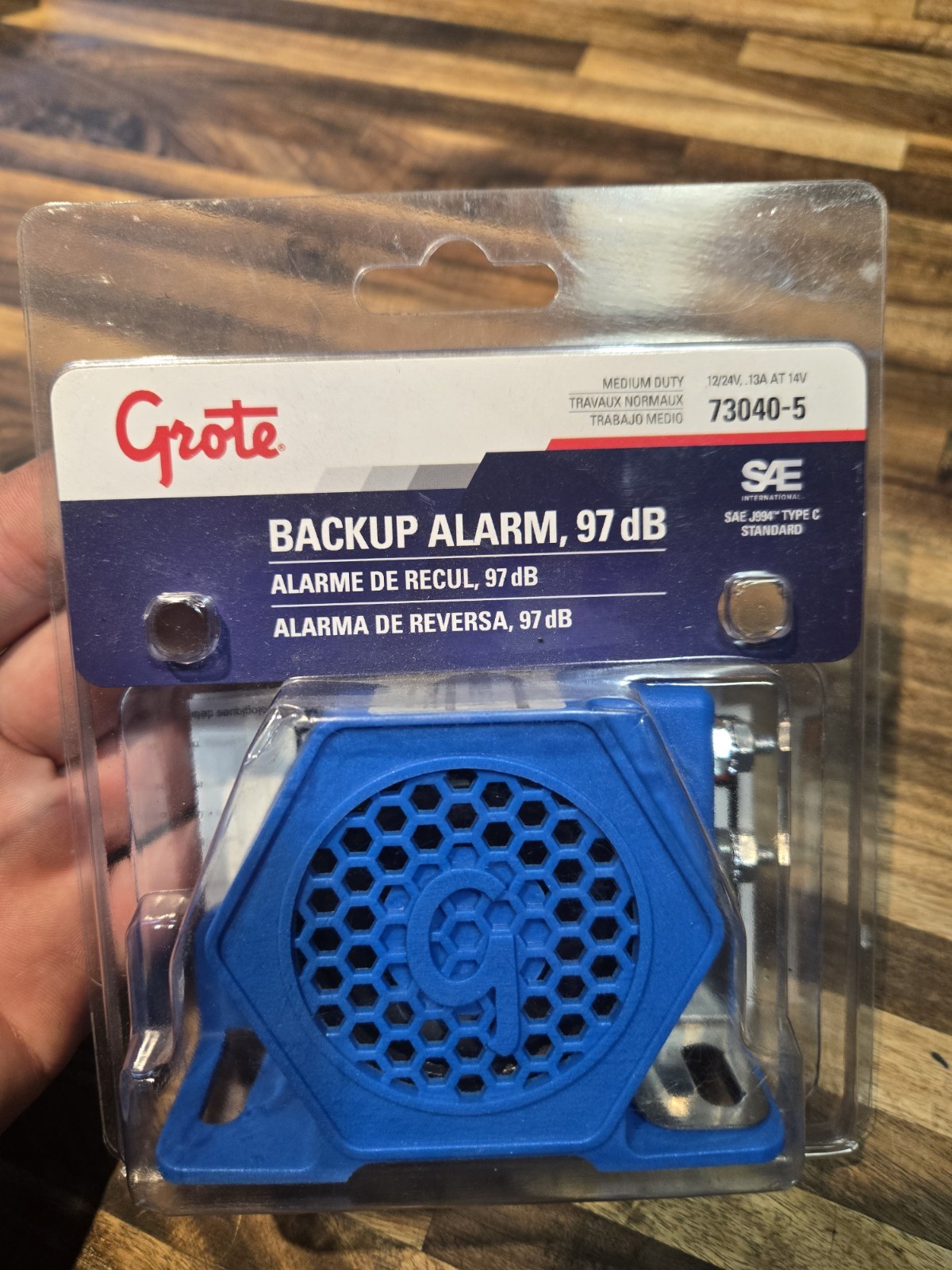 Back-Up Alarm   Grote Industries   73040-5