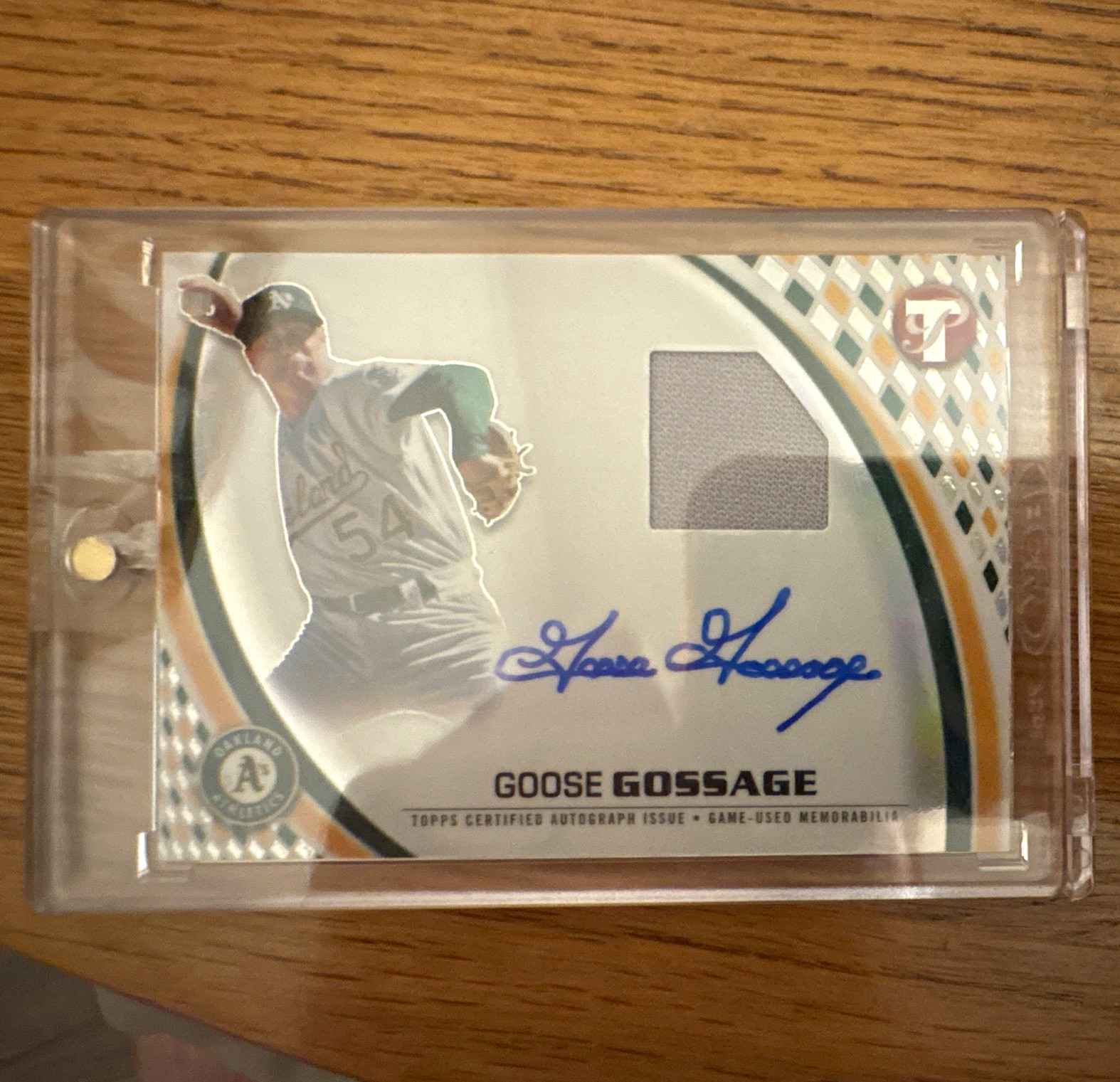 Topps 2025 Pristine Pieces Goose Gossage #PPAR-GG Auto Relic